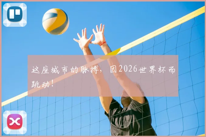 这座城市的脉搏，因2026世界杯而跳动！